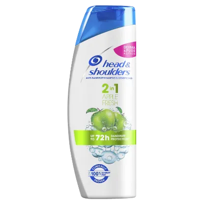 Head & Shoulders Apple Fresh 2az1-ben Sampon És Balzsam Az Akár 100%-os Korpamentességért termékhez kapcsolódó kép