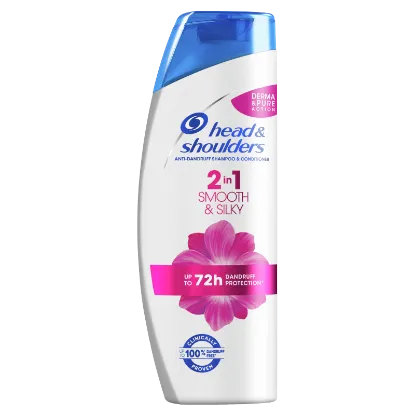 Head & Shoulders Smooth & Silky 2az1-ben Sampon És Balzsam Az Akár 100%-os Korpamentességért termékhez kapcsolódó kép