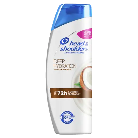 Head & Shoulders Deep Hydration korpa elleni sampon 400ml kókuszolajjal, napi használatra termékhez kapcsolódó kép