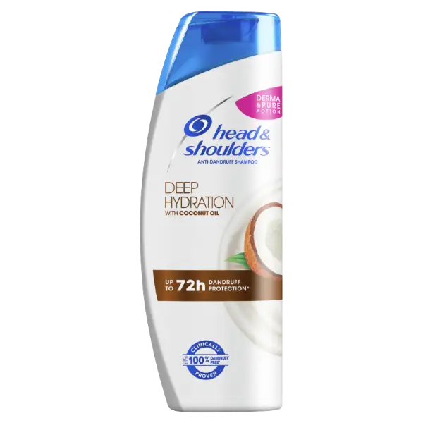 Head & Shoulders Deep Hydration korpa elleni sampon 400ml kókuszolajjal, napi használatra termékhez kapcsolódó kép