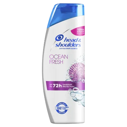 Head & Shoulders Ocean Fresh korpa Elleni sampon 400ml napi használatra Bármely hajtípusra termékhez kapcsolódó kép