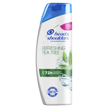 Head & Shoulders Tea Tree korpa elleni sampon 400ml, napi használatra. Bármely hajtípusra termékhez kapcsolódó kép