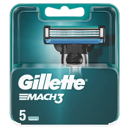 Gillette Mach3 Borotvabetétek Férfi Borotvához, 5 db Borotvabetét termékhez kapcsolódó kép