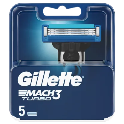 Gillette Mach3 Turbo Borotvabetétek Férfi Borotvához, 5 db Borotvabetét termékhez kapcsolódó kép