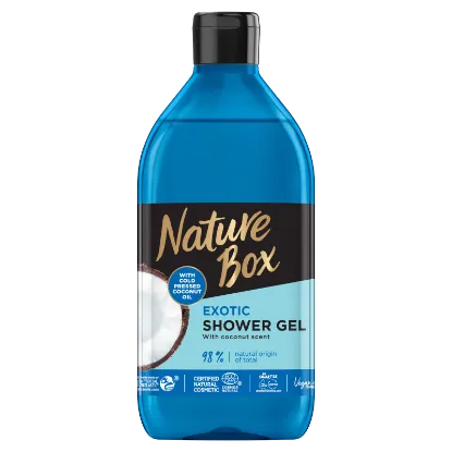 Nature Box tusfürdő egzotikus & trópusi illattal 385 ml termékhez kapcsolódó kép