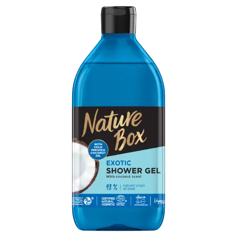 Nature Box tusfürdő egzotikus & trópusi illattal 385 ml termékhez kapcsolódó kép