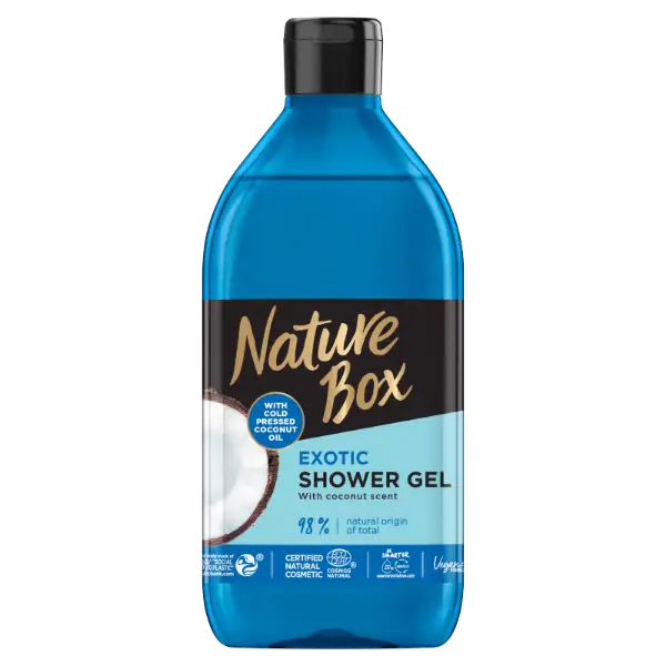 Nature Box tusfürdő egzotikus & trópusi illattal 385 ml termékhez kapcsolódó kép