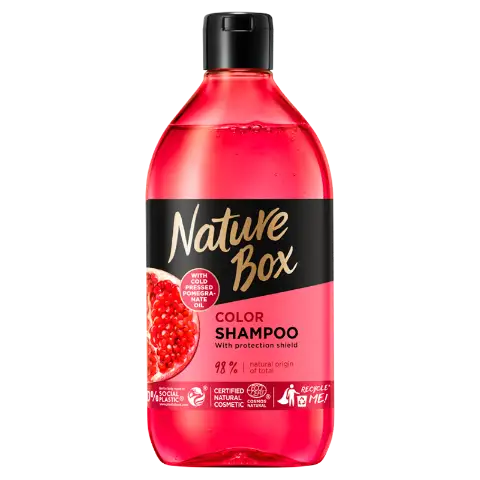 Nature Box védelmet & ragyogást nyújtó sampon 385 ml termékhez kapcsolódó kép