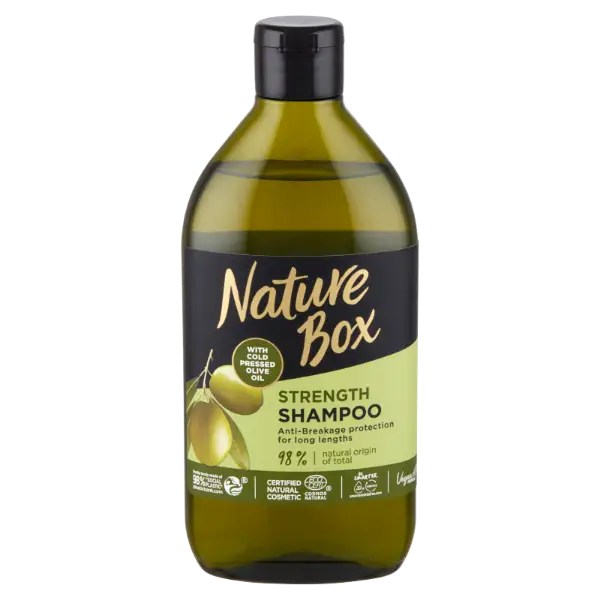 Nature Box Strength & Shield sampon 385 ml termékhez kapcsolódó kép