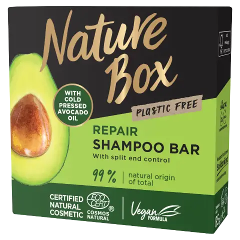 Nature Box regeneráló & ápoló szilárd sampon 85 g termékhez kapcsolódó kép