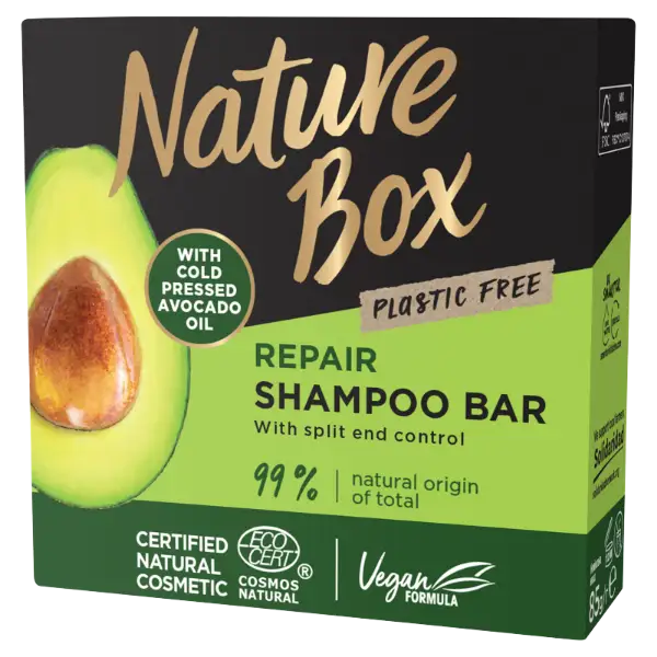 Nature Box regeneráló & ápoló szilárd sampon 85 g termékhez kapcsolódó kép