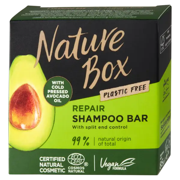 Nature Box regeneráló & ápoló szilárd sampon 85 g termékhez kapcsolódó kép