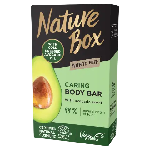 Nature Box gyümölcsös & gyengéd szilárd tusfürdő száraz bőrre 100 g termékhez kapcsolódó kép