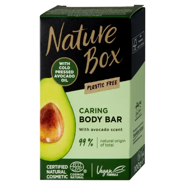 Nature Box gyümölcsös & gyengéd szilárd tusfürdő száraz bőrre 100 g termékhez kapcsolódó kép