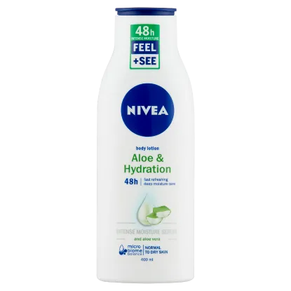 NIVEA Aloe & Hydration testápoló tej 400 ml termékhez kapcsolódó kép