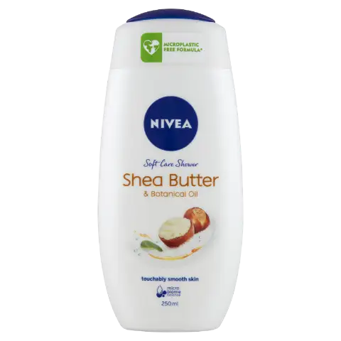 NIVEA Shea Butter & Botanical Oil ápoló hatású krémtusfürdő 250 ml termékhez kapcsolódó kép