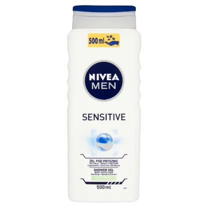 NIVEA MEN Sensitive tusfürdő 500 ml termékhez kapcsolódó kép