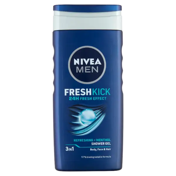 NIVEA MEN Fresh Kick tusfürdő 250 ml termékhez kapcsolódó kép