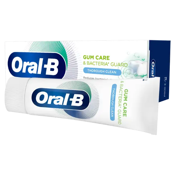 Oral-B Gum Care & Bacteria Guard Thorough Clean Fogkrém 75 ml termékhez kapcsolódó kép