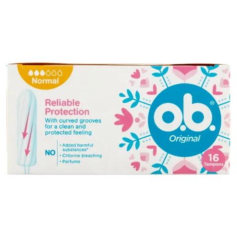 o.b. Original Normal tampon 16 db termékhez kapcsolódó kép