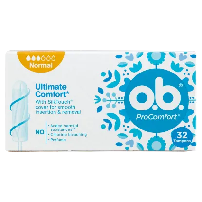 o.b. ProComfort Normal tampon 32 db termékhez kapcsolódó kép