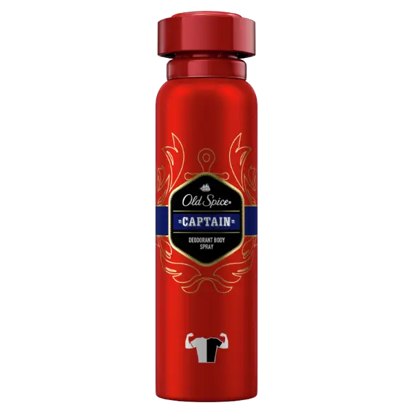 Old Spice Captain Deo Spray Férfiaknak, 150 ml termékhez kapcsolódó kép