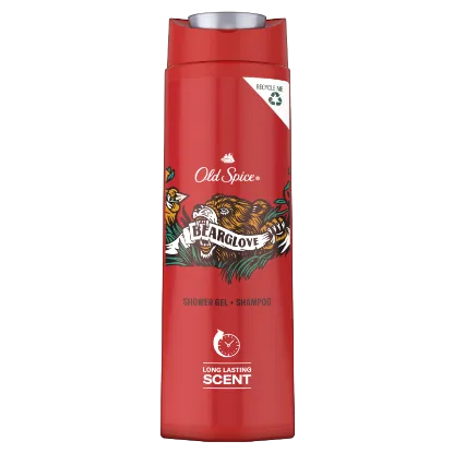 Old Spice Bearglove Tusfürdő És Sampon Férfiaknak 400ml, 3az1-ben termékhez kapcsolódó kép