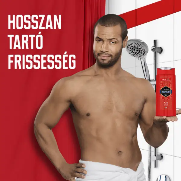 Old Spice Captain Tusfürdő És Sampon Férfiaknak, 675 ml termékhez kapcsolódó kép