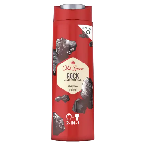 Old Spice Rock Tusfürdő És Sampon Férfiaknak 400 ml, 3az1-ben, Hosszan Tartó Frissesség termékhez kapcsolódó kép