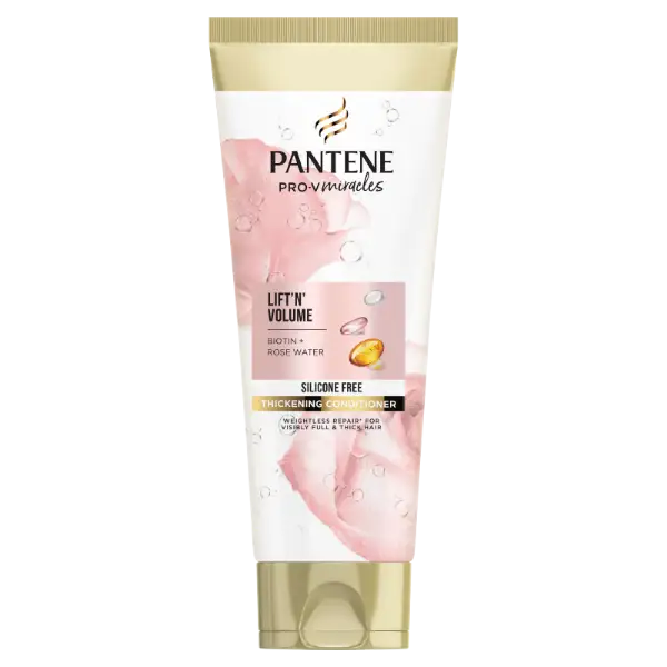 Pantene Lift'n'Volume Hajbalzsam, Biotin + Rózsavíz, 200ml termékhez kapcsolódó kép