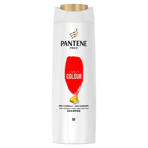 Pantene Pro-V Lively Repair sampon, Pro-V formula+antioxidánsok, festett hajra, 400 ml termékhez kapcsolódó kép