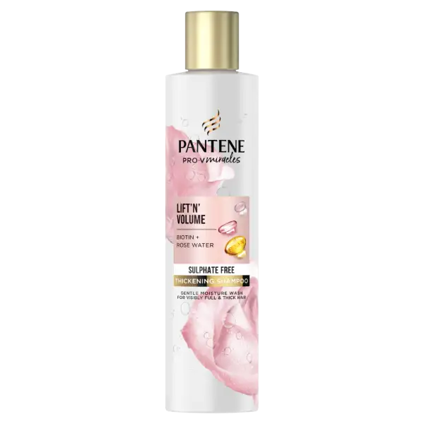 Pantene Lift'n'Volume Sampon, Biotin + Rózsavíz termékhez kapcsolódó kép