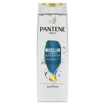 Pantene Pro-V Micellar Purify & Nourish Sampon, 400ml termékhez kapcsolódó kép