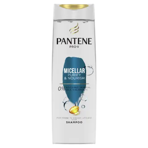 Pantene Pro-V Micellar Purify & Nourish Sampon, 400ml termékhez kapcsolódó kép