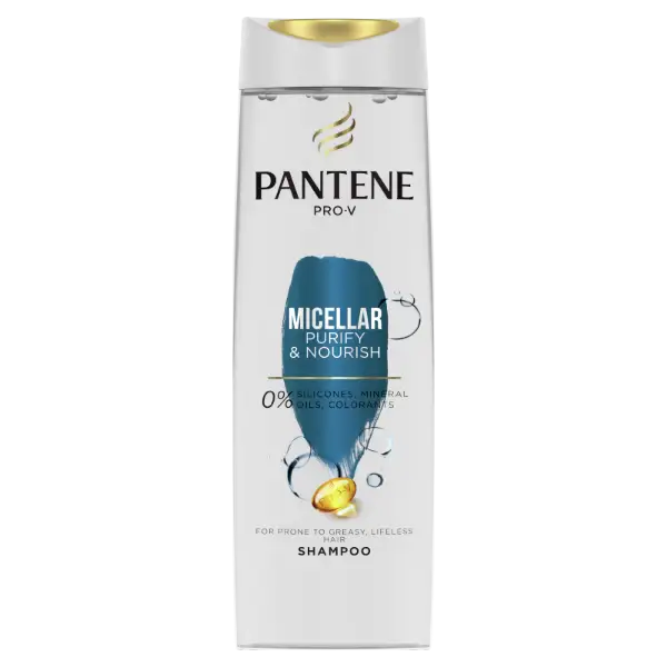 Pantene Pro-V Micellar Purify & Nourish Sampon, 400ml termékhez kapcsolódó kép