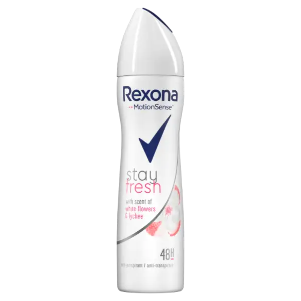 Rexona MotionSense Stay Fresh White Flowers & Lychee izzadásgátló 150 ml termékhez kapcsolódó kép