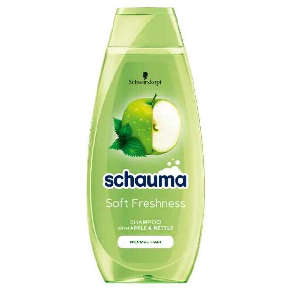 Schauma sampon Clean & Fresh zöld almával és csalánnal 400 ml termékhez kapcsolódó kép