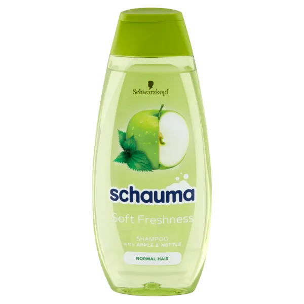 Schauma sampon Clean & Fresh zöld almával és csalánnal 400 ml termékhez kapcsolódó kép