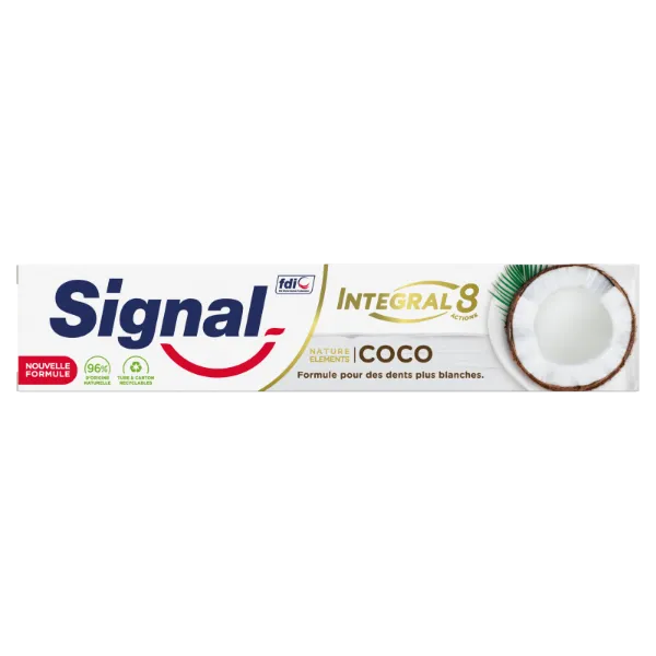 Signal Nature Elements fogkrém, Kókusz, 75 ml termékhez kapcsolódó kép