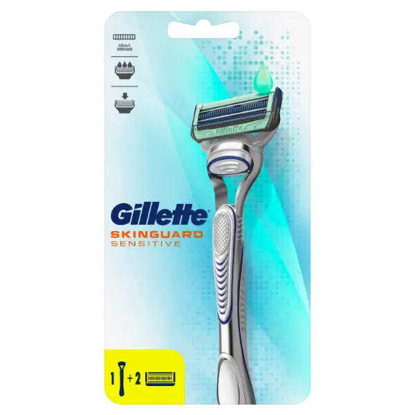 Gillette SkinGuard Sensitive Borotva Férfiaknak+ 1 Borotvabetét termékhez kapcsolódó kép