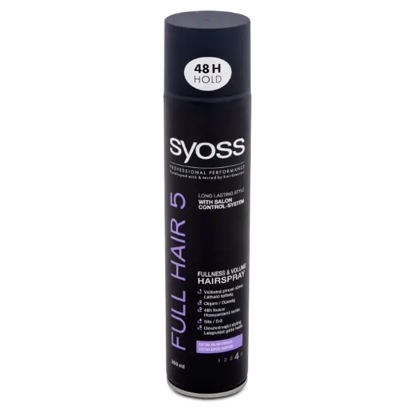 Syoss Full Hair 5 extra erős hajlakk 300 ml termékhez kapcsolódó kép