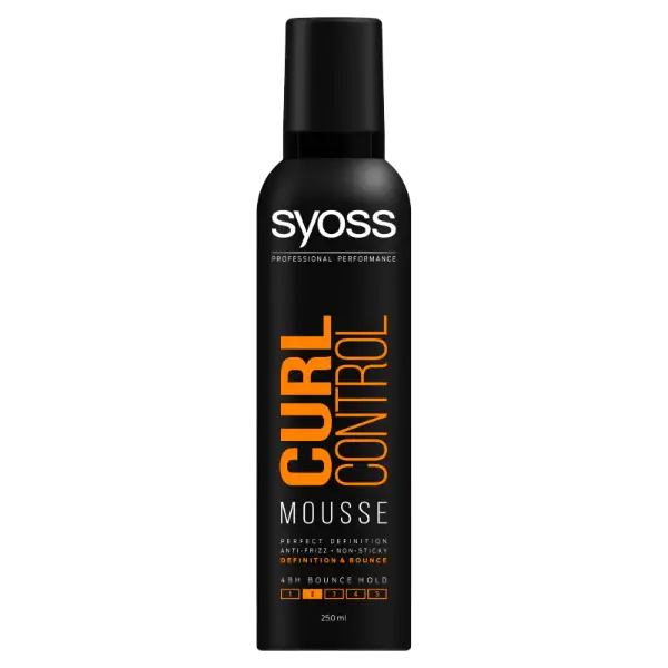 Syoss hajrögzítőhab Curl Control hullámos hajra 250 ml termékhez kapcsolódó kép