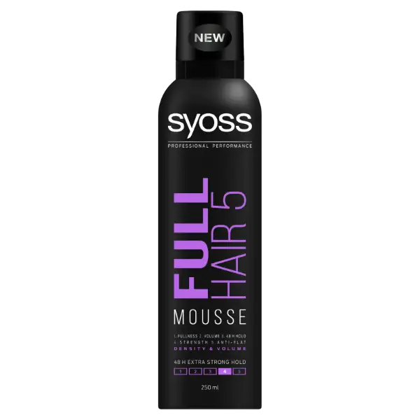 Syoss Full Hair 5 extra erős hajhab 250 ml termékhez kapcsolódó kép