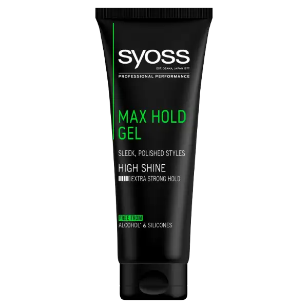 Syoss Max Hold maximális tartás hajformázó zselé 250 ml termékhez kapcsolódó kép