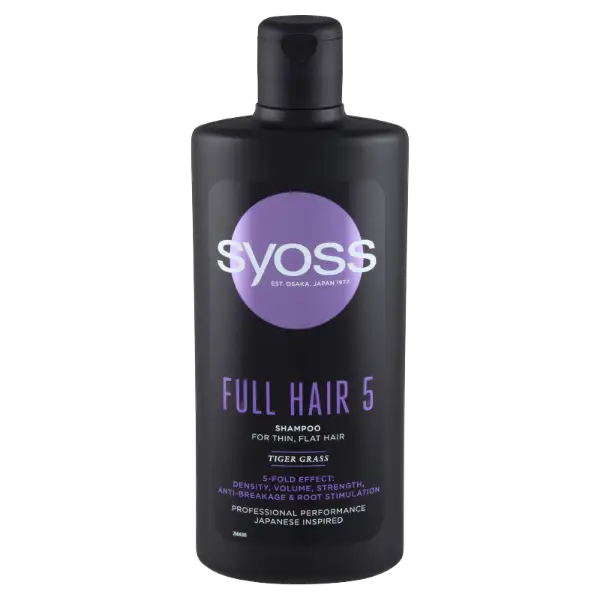 Syoss Full Hair 5D sampon 440 ml termékhez kapcsolódó kép