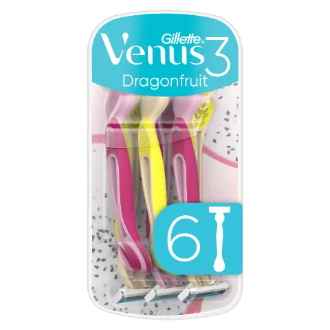 Gillette Venus 3 Dragonfruit Eldobható Borotva, 6 Db/Csomag termékhez kapcsolódó kép