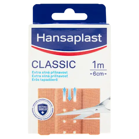 Hansaplast Classic sebtapasz 1 m x 6 cm termékhez kapcsolódó kép