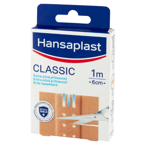 Hansaplast Classic sebtapasz 1 m x 6 cm termékhez kapcsolódó kép