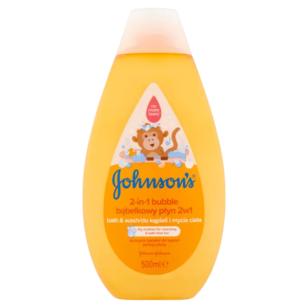 JOHNSON'S® 2 az 1-ben buborékos fürdető és tusfürdő gyermekeknek 500 ml termékhez kapcsolódó kép