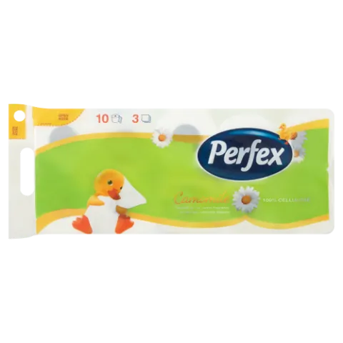 Perfex Camomile toalett papír 3 rétegű 10 tekercs termékhez kapcsolódó kép